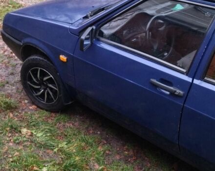 Синий ВАЗ 21099, объемом двигателя 1.5 л и пробегом 90 тыс. км за 950 $, фото 1 на Automoto.ua