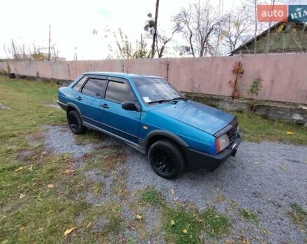 Синій ВАЗ 21099, об'ємом двигуна 1.5 л та пробігом 250 тис. км за 1000 $, фото 11 на Automoto.ua