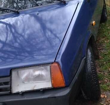 Синий ВАЗ 21099, объемом двигателя 1.5 л и пробегом 90 тыс. км за 950 $, фото 2 на Automoto.ua