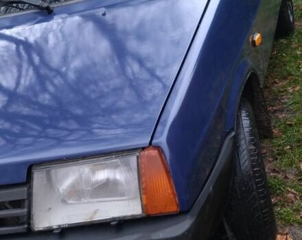 Синий ВАЗ 21099, объемом двигателя 1.5 л и пробегом 90 тыс. км за 950 $, фото 3 на Automoto.ua