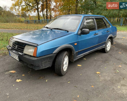Синий ВАЗ 21099, объемом двигателя 1.5 л и пробегом 300 тыс. км за 1400 $, фото 5 на Automoto.ua