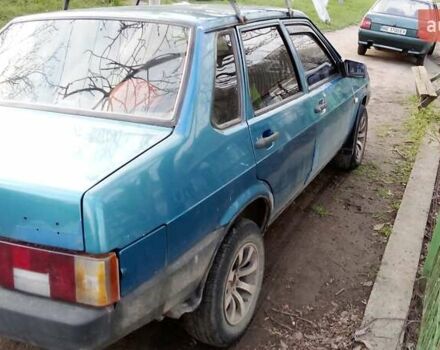 Синий ВАЗ 21099, объемом двигателя 1.6 л и пробегом 160 тыс. км за 850 $, фото 5 на Automoto.ua