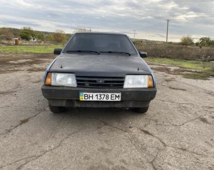 Синий ВАЗ 21099, объемом двигателя 1.5 л и пробегом 3 тыс. км за 800 $, фото 1 на Automoto.ua