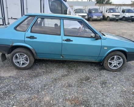 Синий ВАЗ 21099, объемом двигателя 1.5 л и пробегом 198 тыс. км за 800 $, фото 2 на Automoto.ua