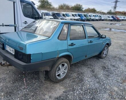 Синий ВАЗ 21099, объемом двигателя 1.5 л и пробегом 198 тыс. км за 800 $, фото 1 на Automoto.ua