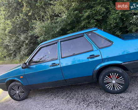Синий ВАЗ 21099, объемом двигателя 1.5 л и пробегом 200 тыс. км за 1950 $, фото 8 на Automoto.ua
