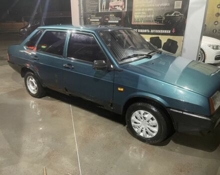 Синий ВАЗ 21099, объемом двигателя 1.4 л и пробегом 150 тыс. км за 720 $, фото 1 на Automoto.ua