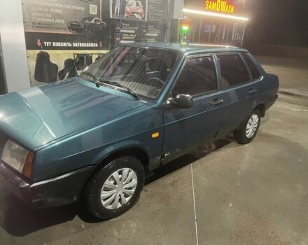 Синий ВАЗ 21099, объемом двигателя 1.4 л и пробегом 150 тыс. км за 720 $, фото 2 на Automoto.ua