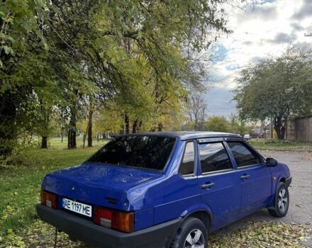 Синий ВАЗ 21099, объемом двигателя 1.5 л и пробегом 777 тыс. км за 1200 $, фото 2 на Automoto.ua
