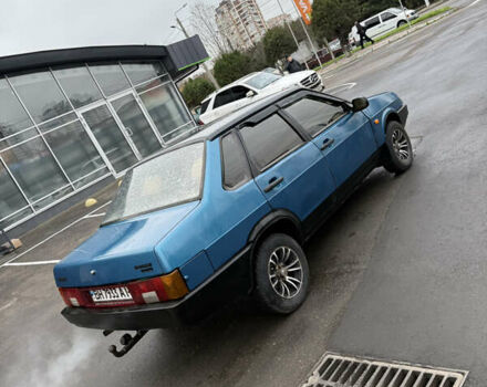 Синий ВАЗ 21099, объемом двигателя 1.5 л и пробегом 200 тыс. км за 1199 $, фото 6 на Automoto.ua
