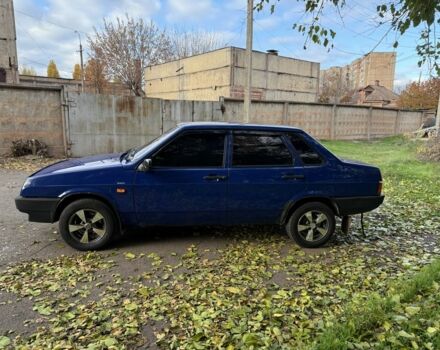 Синий ВАЗ 21099, объемом двигателя 1.5 л и пробегом 777 тыс. км за 1200 $, фото 5 на Automoto.ua