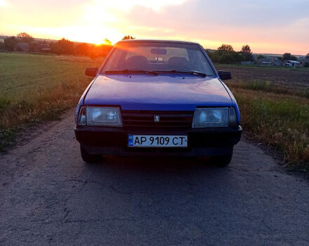 Синий ВАЗ 21099, объемом двигателя 1.5 л и пробегом 150 тыс. км за 817 $, фото 2 на Automoto.ua