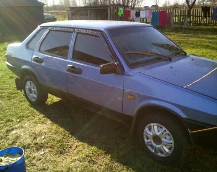 Синий ВАЗ 21099, объемом двигателя 0 л и пробегом 3 тыс. км за 1500 $, фото 1 на Automoto.ua