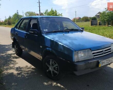 Синий ВАЗ 21099, объемом двигателя 1.5 л и пробегом 228 тыс. км за 1450 $, фото 4 на Automoto.ua