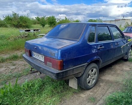 Синий ВАЗ 21099, объемом двигателя 1.5 л и пробегом 2 тыс. км за 1300 $, фото 2 на Automoto.ua