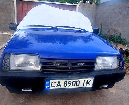 Синій ВАЗ 21099, об'ємом двигуна 1.5 л та пробігом 300 тис. км за 1550 $, фото 6 на Automoto.ua