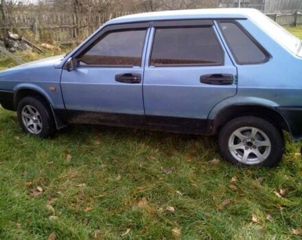 Синий ВАЗ 21099, объемом двигателя 0 л и пробегом 3 тыс. км за 1500 $, фото 2 на Automoto.ua