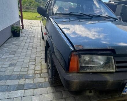 Синий ВАЗ 21099, объемом двигателя 1.5 л и пробегом 133 тыс. км за 501 $, фото 3 на Automoto.ua