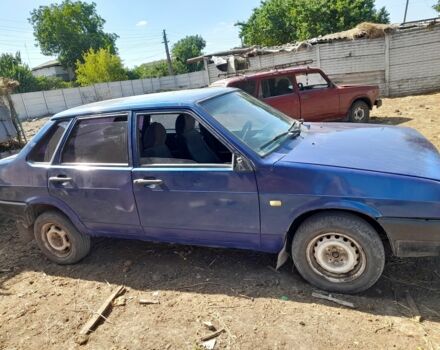Синий ВАЗ 21099, объемом двигателя 0 л и пробегом 100 тыс. км за 900 $, фото 1 на Automoto.ua