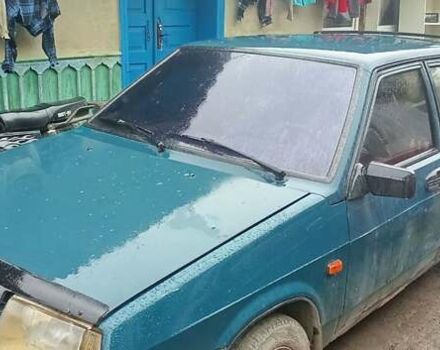 Синий ВАЗ 21099, объемом двигателя 1.5 л и пробегом 239 тыс. км за 850 $, фото 1 на Automoto.ua