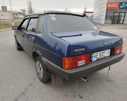 Синій ВАЗ 21099, об'ємом двигуна 1.5 л та пробігом 197 тис. км за 1990 $, фото 6 на Automoto.ua