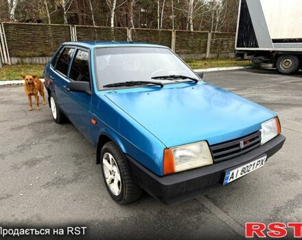 Синий ВАЗ 21099, объемом двигателя 1.5 л и пробегом 200 тыс. км за 1500 $, фото 5 на Automoto.ua