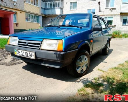 Синий ВАЗ 21099, объемом двигателя 1.5 л и пробегом 100 тыс. км за 1400 $, фото 2 на Automoto.ua