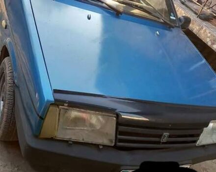 Синий ВАЗ 21099, объемом двигателя 1.5 л и пробегом 277 тыс. км за 1900 $, фото 1 на Automoto.ua