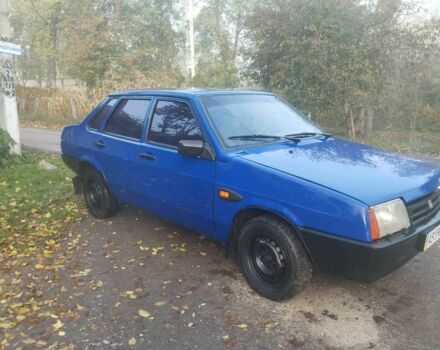 Синий ВАЗ 21099, объемом двигателя 0 л и пробегом 100 тыс. км за 599 $, фото 4 на Automoto.ua