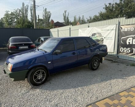 Синий ВАЗ 21099, объемом двигателя 1.5 л и пробегом 200 тыс. км за 1800 $, фото 12 на Automoto.ua