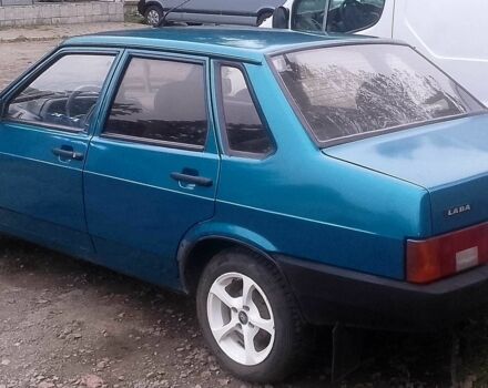 Синий ВАЗ 21099, объемом двигателя 1.5 л и пробегом 235 тыс. км за 1290 $, фото 3 на Automoto.ua