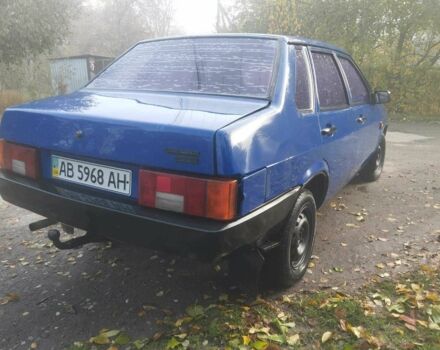 Синий ВАЗ 21099, объемом двигателя 0 л и пробегом 100 тыс. км за 599 $, фото 1 на Automoto.ua