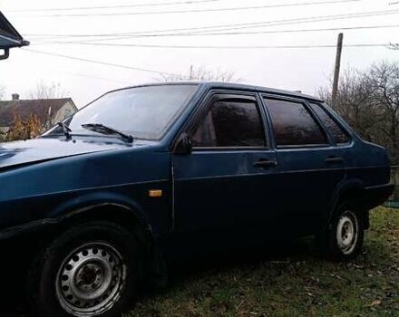 Синий ВАЗ 21099, объемом двигателя 1.5 л и пробегом 300 тыс. км за 420 $, фото 7 на Automoto.ua