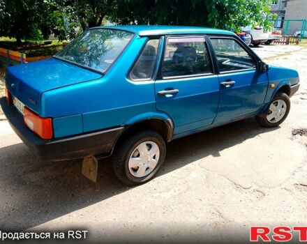 Синий ВАЗ 21099, объемом двигателя 1.5 л и пробегом 100 тыс. км за 1400 $, фото 3 на Automoto.ua