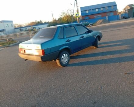 Синий ВАЗ 21099, объемом двигателя 1.5 л и пробегом 65 тыс. км за 950 $, фото 5 на Automoto.ua