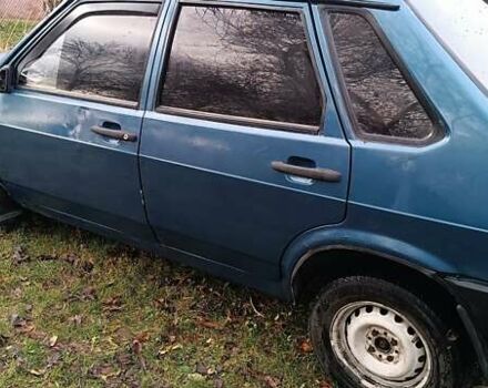 Синий ВАЗ 21099, объемом двигателя 1.5 л и пробегом 300 тыс. км за 420 $, фото 6 на Automoto.ua