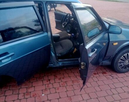 Синий ВАЗ 21099, объемом двигателя 1.5 л и пробегом 150 тыс. км за 1200 $, фото 2 на Automoto.ua
