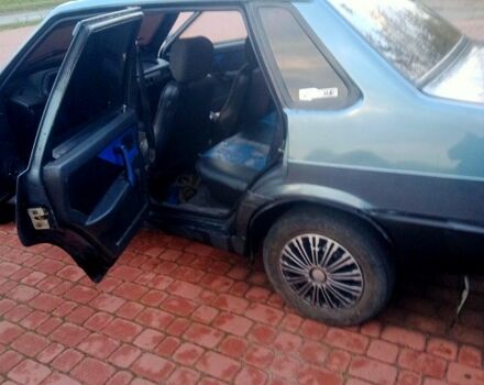 Синий ВАЗ 21099, объемом двигателя 1.5 л и пробегом 150 тыс. км за 1200 $, фото 4 на Automoto.ua