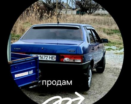 Синий ВАЗ 21099, объемом двигателя 1.5 л и пробегом 100 тыс. км за 2000 $, фото 3 на Automoto.ua