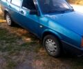 Синий ВАЗ 21099, объемом двигателя 1.5 л и пробегом 100 тыс. км за 1000 $, фото 1 на Automoto.ua