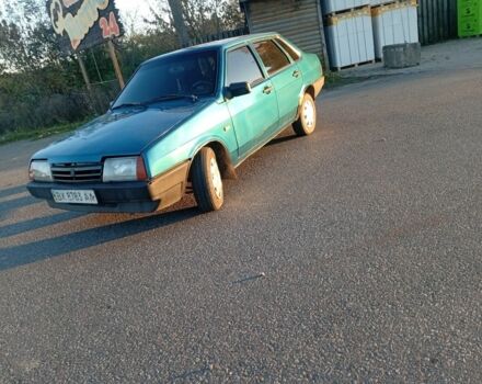 Синий ВАЗ 21099, объемом двигателя 1.5 л и пробегом 65 тыс. км за 950 $, фото 7 на Automoto.ua