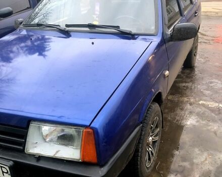 Синий ВАЗ 21099, объемом двигателя 1.5 л и пробегом 0 тыс. км за 1100 $, фото 1 на Automoto.ua