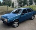 Синий ВАЗ 21099, объемом двигателя 1.5 л и пробегом 222 тыс. км за 999 $, фото 1 на Automoto.ua