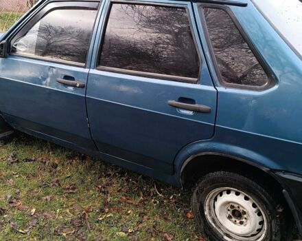 Синий ВАЗ 21099, объемом двигателя 1.5 л и пробегом 300 тыс. км за 420 $, фото 6 на Automoto.ua
