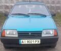 Синий ВАЗ 21099, объемом двигателя 1.5 л и пробегом 235 тыс. км за 1290 $, фото 1 на Automoto.ua