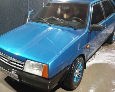 Синій ВАЗ 21099, об'ємом двигуна 1.5 л та пробігом 150 тис. км за 1500 $, фото 1 на Automoto.ua