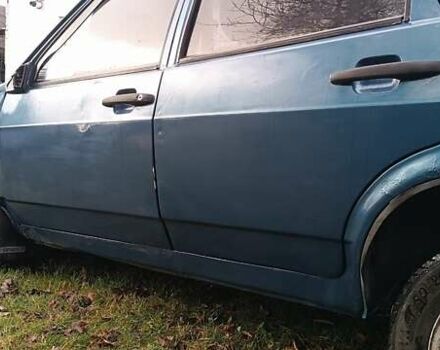 Синий ВАЗ 21099, объемом двигателя 1.5 л и пробегом 300 тыс. км за 398 $, фото 7 на Automoto.ua