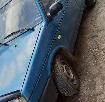 Синий ВАЗ 21099, объемом двигателя 1.5 л и пробегом 277 тыс. км за 1900 $, фото 4 на Automoto.ua