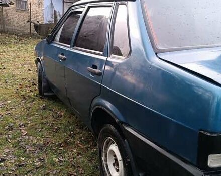 Синий ВАЗ 21099, объемом двигателя 1.5 л и пробегом 300 тыс. км за 420 $, фото 5 на Automoto.ua