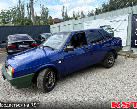 Синий ВАЗ 21099, объемом двигателя 1.5 л и пробегом 200 тыс. км за 1800 $, фото 10 на Automoto.ua